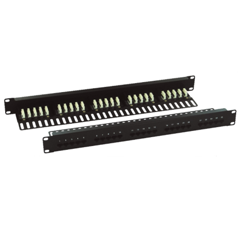 25/50 Pair Voice Patch Panel for Cat.3